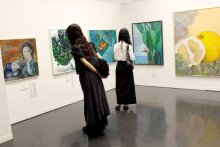 千葉県内作家の絵画３９１点　２５日まで二科千葉支部展　県立美術館