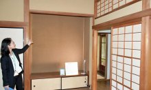先進的工夫、随所に　耐震・耐火、オーブンや和洋浴槽　富里市「郷土学習、観光促進に」　末廣別邸主屋内を公開