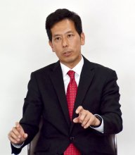 市民目線で政策実行　山中啓之氏（４６）無新　【松戸市長選　立候補者の横顔】