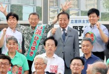 政権交代へ陣営一丸　立民現職　長浜博行氏（６６）　【参院選ちば２０２５　候補者を追う】（２）