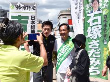 挽回へ、改革姿勢前面　維新新人　石塚貞通氏（５８）　【参院選ちば２０２５　候補者を追う】（３）