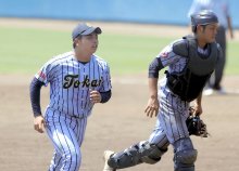 背番号２０の主将ナイン支える　東海大浦安・矢沢　第１０７回全国高校野球　千葉大会　第１３日