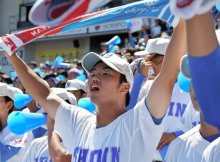 コーチ転身の八千代松陰・菅生　ナイン信じ大声援　第１０７回全国高校野球　千葉大会　第１４日