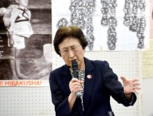 核兵器を造るのも、使うのも、なくすことができるのも人間　廃絶に危機感「声上げて」　ノーベル平和賞・被団協、児玉三智子さん市原で講演　【戦後８０年ちば】