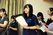 被爆犠牲者の思い伝えたい　市川の高校生、朗読劇で核廃絶訴え　広島・長崎の惨禍もう二度と　【戦後８０年ちば】