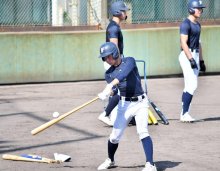 初戦に向け打ち込み　【市船橋　甲子園だより】