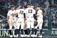 市船橋、初戦突破ならず　第１０７回全国高校野球選手権大会
