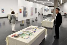 斬新さ光る１３１作品　県立美術館で千葉デザイン展