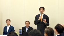 千葉県衆参重鎮ら顔そろえる　小林氏、総裁選への出馬意向を表明