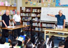 小中校で語り部「今こそ」　平和願い、委員会始動　茂原市遺族会　【戦後８０年ちば】
