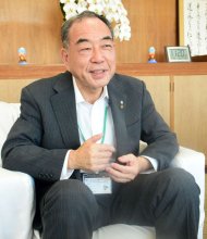 ３小統合３０年４月めどに　スーパー誘致、生鮮食料品特化も　初当選の緑川輝男・白子町長　【インタビュー】