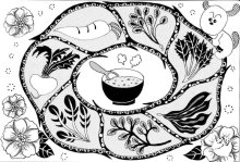 ＜春の七草＞　一年の無事祈り味わって　【現代食事考】（１７４７）