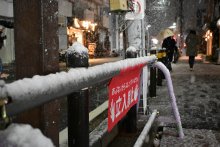 千葉県内で降雪、銚子３年ぶり積雪観測　鉄道に遅れも