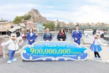 東京ディズニーランド・シー累計入園９億人に　"夢の国"誕生４２年２６６日で到達　ＯＬＣ「リゾート進化させる」