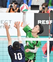 【速報】男子・市船橋が初戦敗退　崇徳（広島）に１―２で逆転負け　春の高校バレー