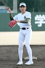 やる気満々の主将　高貝規仁遊撃手　【聖地に挑む　専大松戸ナインいざ甲子園】