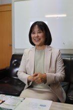 子育て世代が選ぶ町に　山下美紀氏（５０）無新　【東金市長選立候補者の横顔】