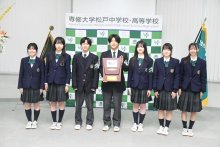 優れた応援で「優秀賞」　センバツ出場の専大松戸　２４００人スタンドから後押し