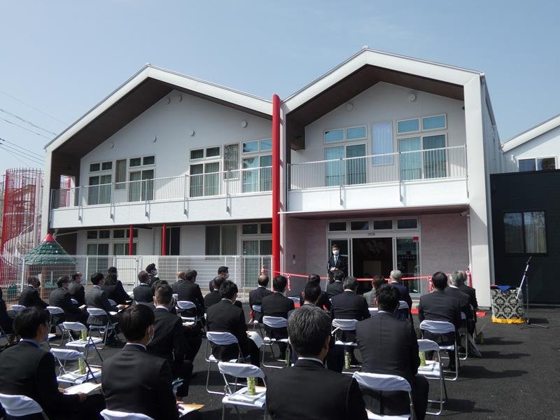 公私連携幼保連携型認定こども園として開園する「もばら空と杜のこども園」＝茂原市
