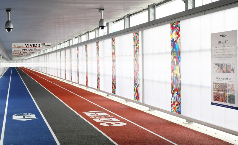 成田空港　第３ターミナル拡張エリア５日供用開始　面積１・５倍、ＳＤＧｓアート展示も