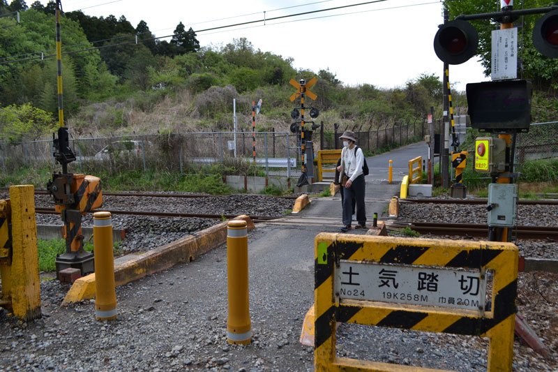 千葉市緑区の土気踏切