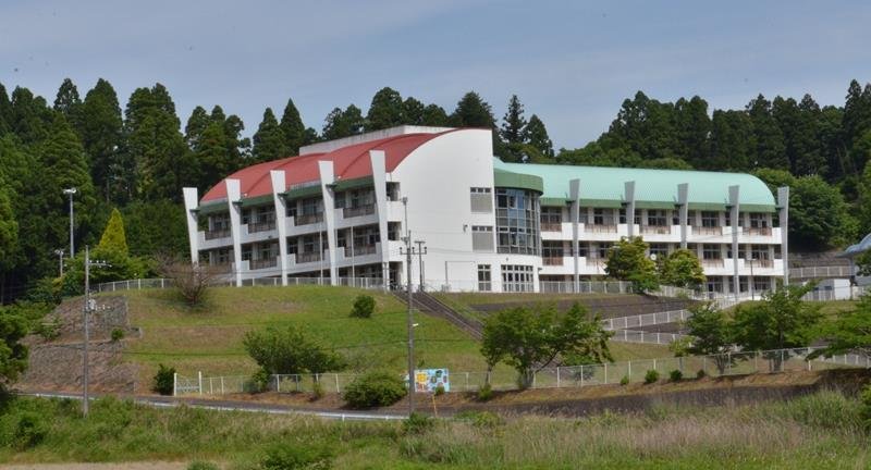 現在は県立農業大学校に貸し出している山武西小跡地＝山武市

