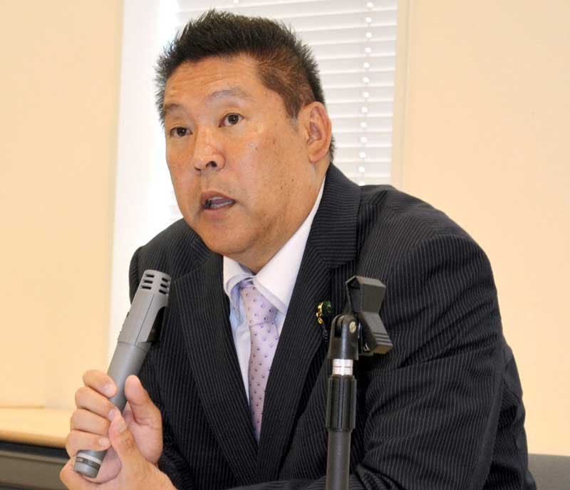 NHK党の立花孝志党首