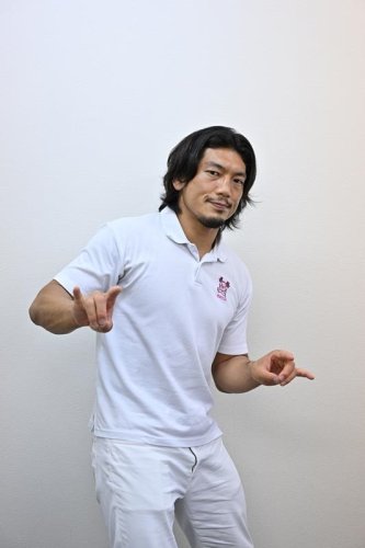 東京湾フェリーでの試合に出場するプロレスラー、大和ヒロシさん

