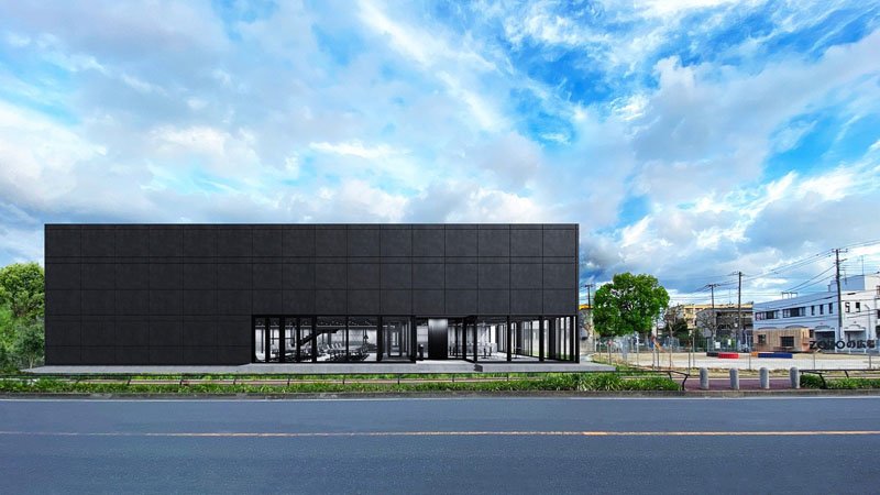 新社屋「ＺＯＺＯＳＴＵＤＩＯ」の完成予定イメージ（ＺＯＺＯ提供）