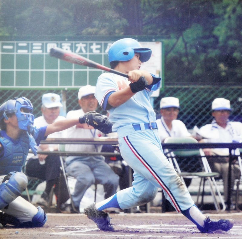 小学生時代の近藤選手（義男さん提供）