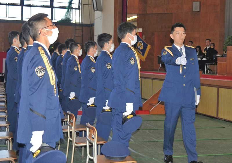 「頼りにされる警察官に」　新入生４００人、千葉県警察学校で入校式　東金