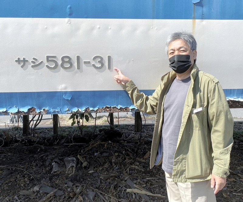 解体危機、食堂車を救え　国鉄時代の希少な車両５８３系「サシ５８１形」　いすみ・ポッポの丘で保存・活用目指し鉄道ファンら支援募る