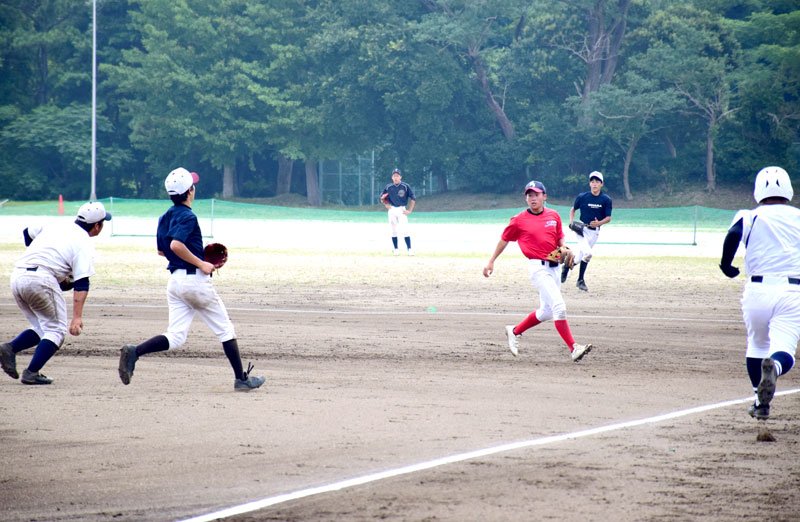 ５校連合、心一つに　生浜　大網　大原　館山総合　茂原樟陽　勝利へ地区またぎ結束　「みんなでできることが楽しい」　第１０５回全国高校野球　千葉大会