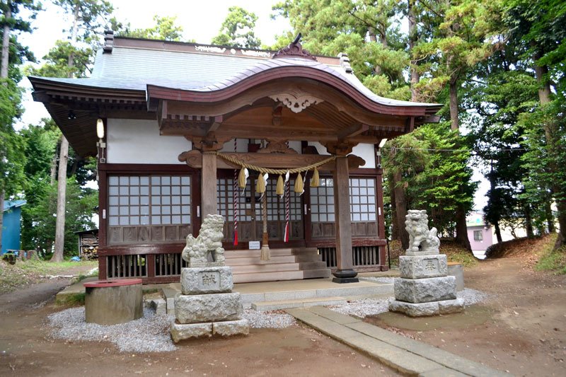 戦国時代から生実城総構えの中にあった生実神社＝千葉市中央区生実町