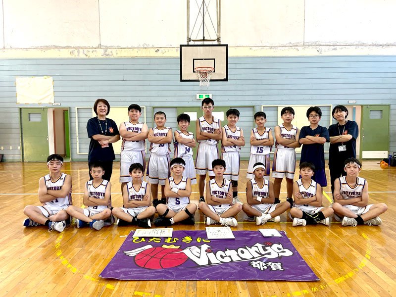 男子優勝の都賀ビクトリーズ