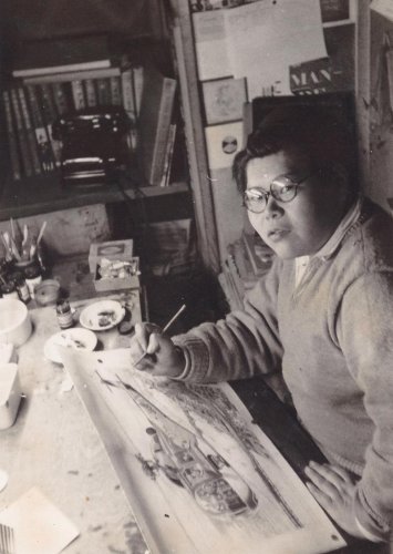「夢を与えた画業後世に」　柏ゆかりの画家　小松崎茂さん　オンライン美術館開館