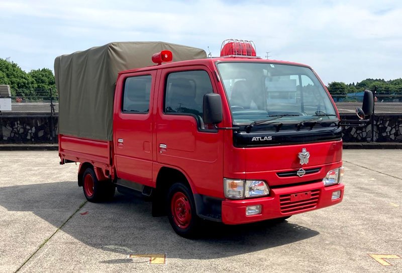 千葉市がフィリピン・ケソン市に贈った消防車両（千葉市提供）
