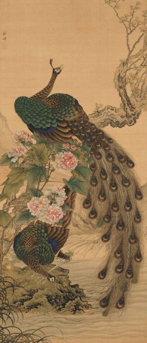 鮮やかな花鳥の楽園　えりすぐりの江戸絵画も　岡本秋暉展