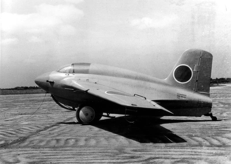 訓練用の軽滑空機「秋草」（柴田一哉さん提供）