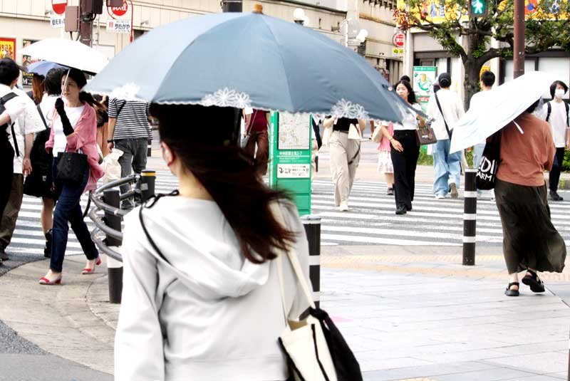 ３連休初日、厳しい残暑　千葉県内各地で真夏日