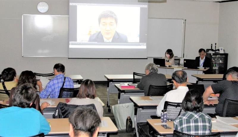 衆院４区、５区、１４区を対象とした立候補予定者説明会＝５日午後、船橋市