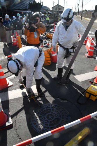 千葉県、下水道管の緊急点検開始　埼玉の道路陥没で　国指示受け７４キロ対象