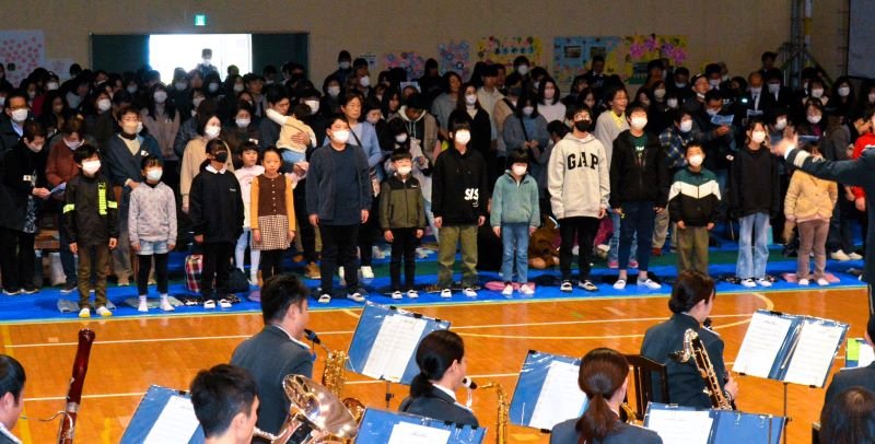 御宿・布施小で閉校イベント　地域で学びやに感謝　１５０年超の歴史に幕