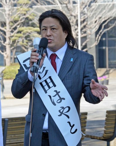 ３候補の第一声　（敬称略、上から届け出順）　【２０２５千葉市長選】
