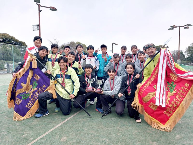 男女とも優勝したちはら台南中