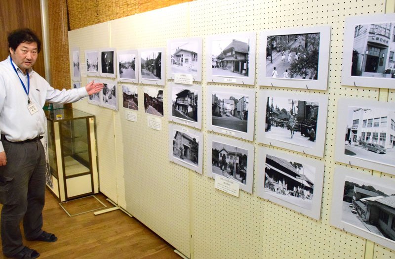 宿場町の面影色濃く　長南町で収蔵写真展　昭和３０～４０年代を厳選