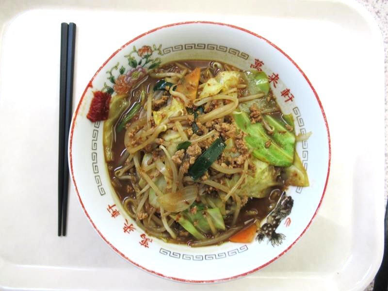 萬来軒の味噌ラーメン
