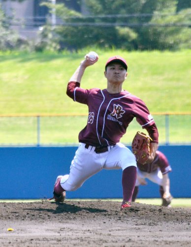 ＳＵＮホールディングスＥＡＳＴ－ＹＢＣ柏　完封したＹＢＣ柏の野口＝県総合ＳＣ