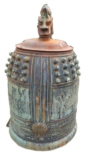 細草檀林の半鐘（大網白里市提供）
