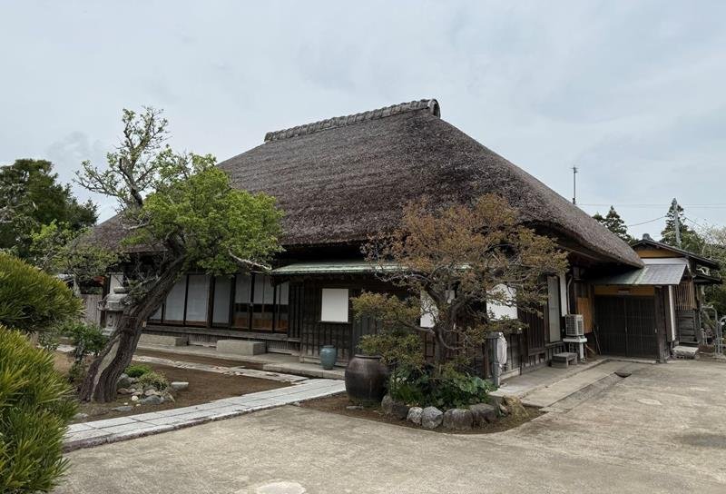 国登録有形文化財になる見込みの細谷家住宅主屋（白子町教委提供）

